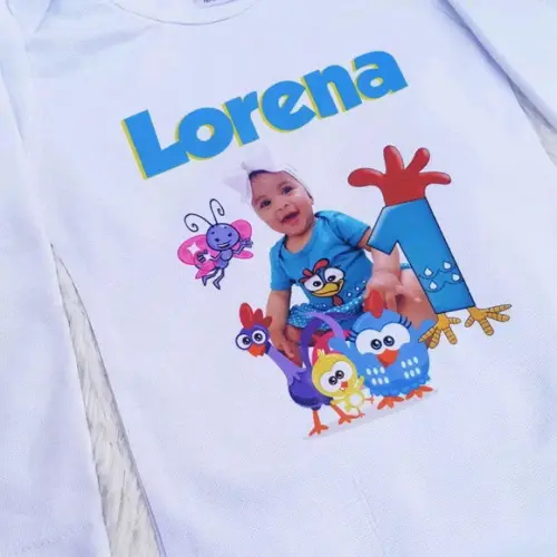 Body Personalizado Galinha Pintadinha