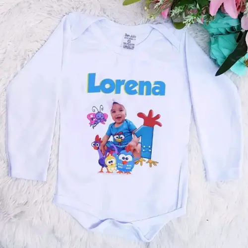 Body Personalizado Galinha Pintadinha