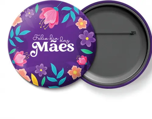 Bottons Alfinete Personalizado - 38mm