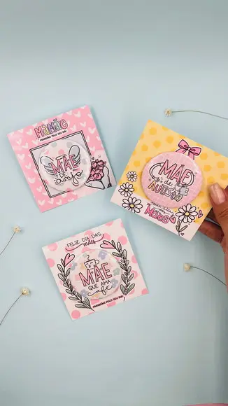 Bottons Alfinete Personalizado - Dia das Mães
