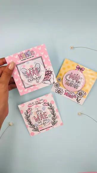 Bottons Alfinete Personalizado - Dia das Mães