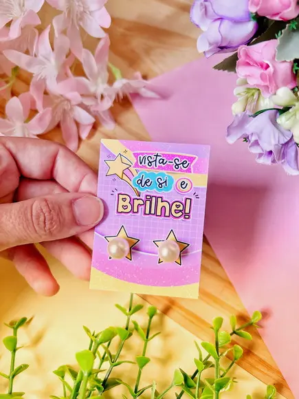 Brinco na Tag Personalizado - Dia da Mulher