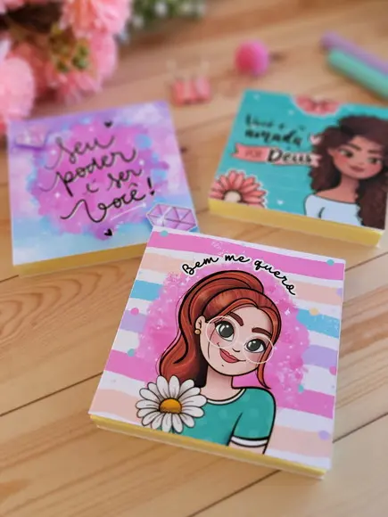 Brinde Corporativo Dia da Mulher Post-it Personalizado