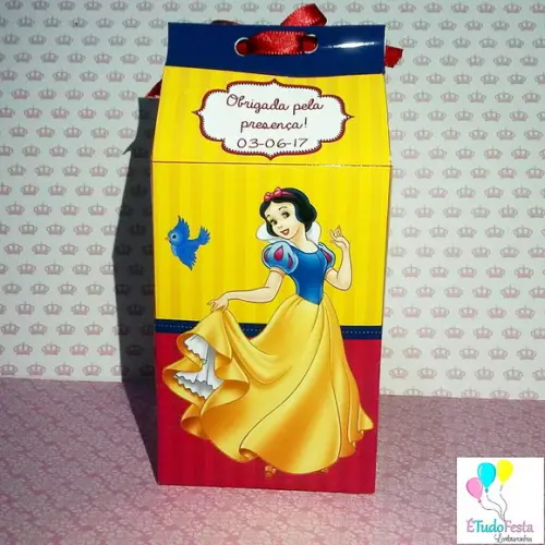 Caixinha de Milk Branca de Neve