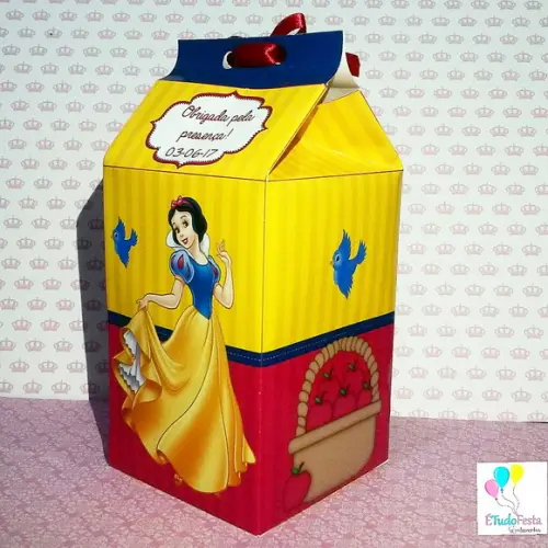 Caixinha de Milk Branca de Neve