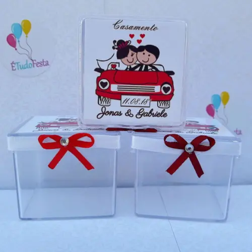 Caixinha Personalizada para Casamento