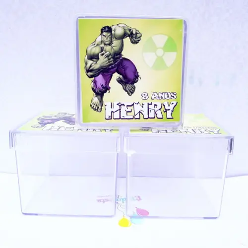 Caixinha o Incrível Hulk Personalizada