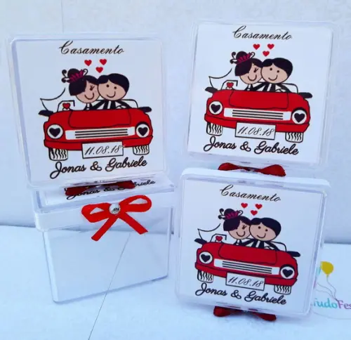 Caixinha Personalizada para Casamento