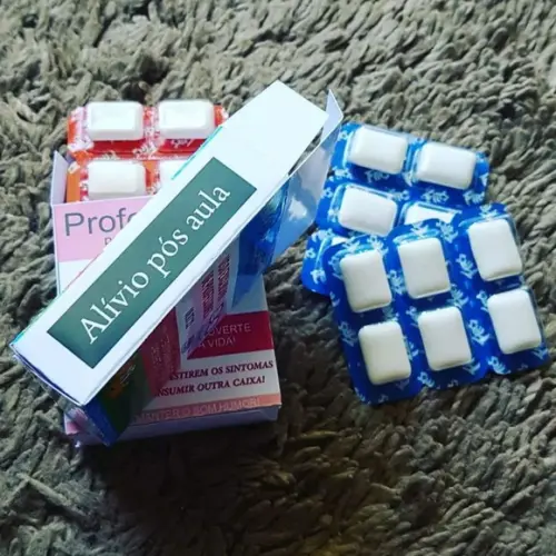 Caixinha Professoril Personalizada com Chiclete