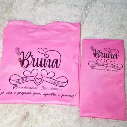 Camiseta Personalizada Loja de Doces