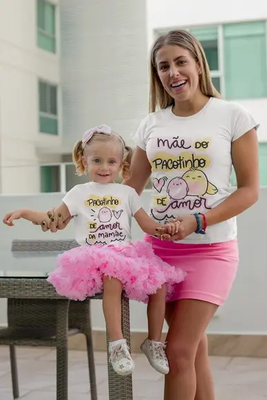 Camiseta Personalizada Mãe e Filho (par)