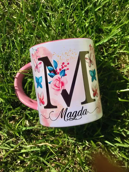 Caneca Dia das Mães com Alça Colorida