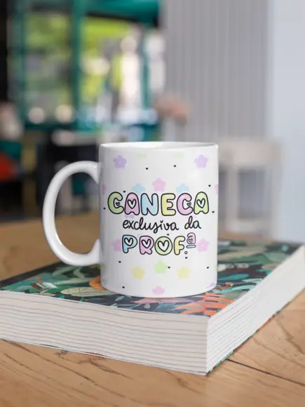 Caneca Dia dos Professores Corujinha