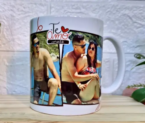 Caneca para Casal com Foto