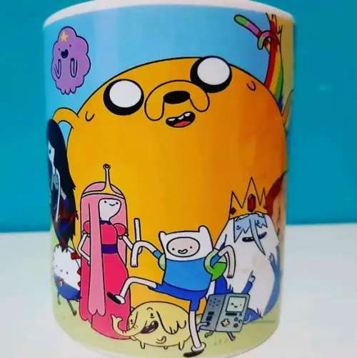 Caneca personalizada - hora de aventura