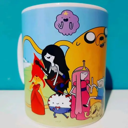 Caneca personalizada - hora de aventura