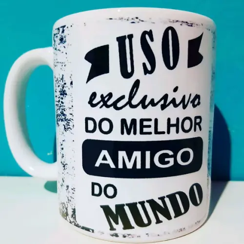 Caneca personalizada - melhor amigo
