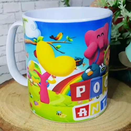 Caneca Personalizada Pocoyo - Polimero