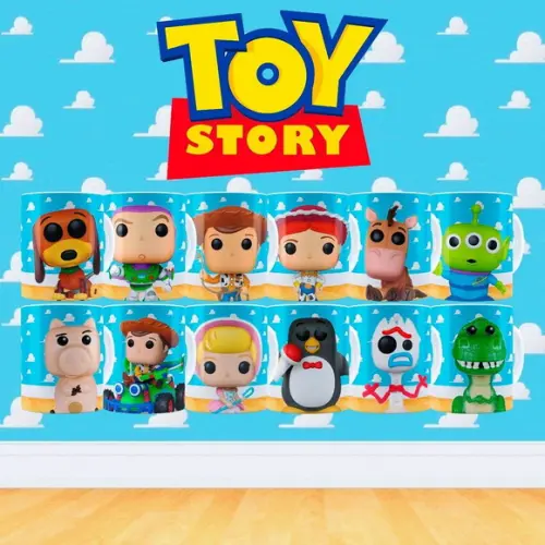 Caneca Toy Story - Buzz Lightyear com Colher Personalizada