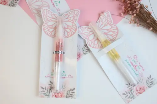 Card com Caneta Óleo Hidratante para Cutícula- Dia da Mulher