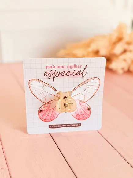 Card com Presilia Dia da Mulher