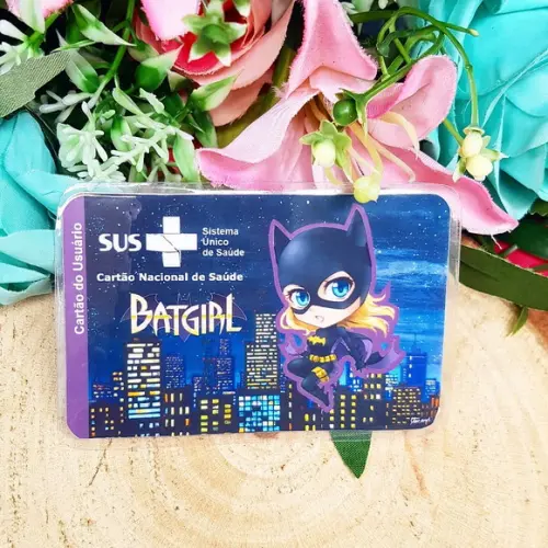 Cartão do sus personalizado - Batgirl