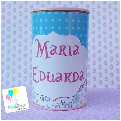 Cofrinho Personalizado Alice no País das Maravilhas