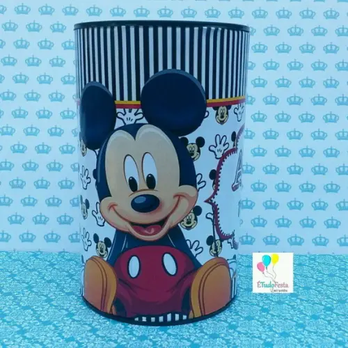Cofrinho Personalizado Mickey Mouse