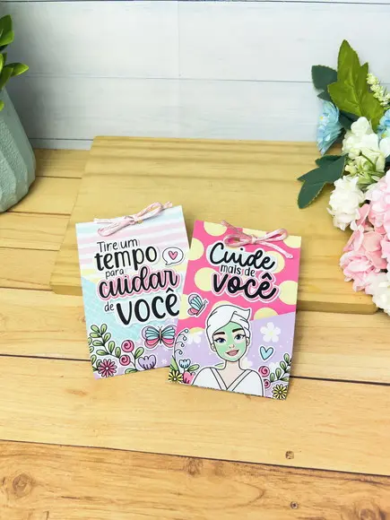 Escalda Pés Personalizados Dia Internacional da Mulher