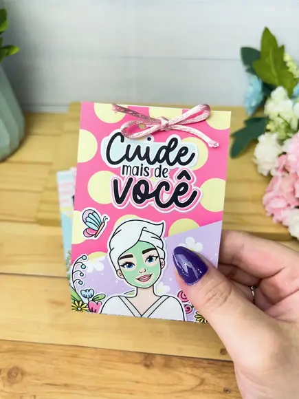 Escalda Pés Personalizados Dia Internacional da Mulher