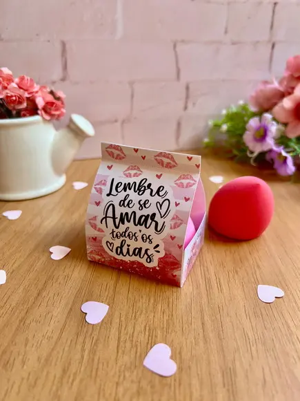 Esponja de Maquiagem Personalizada Dia da Mulher