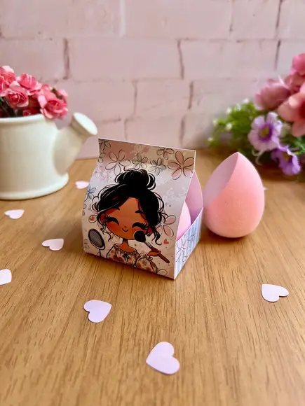 Esponja de Maquiagem Personalizada Dia da Mulher