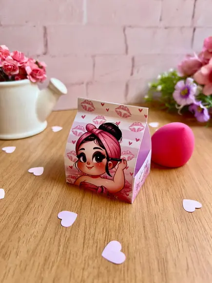 Esponja de Maquiagem Personalizada Dia da Mulher