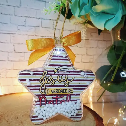 Estrela de Natal Personalizadas com Foto