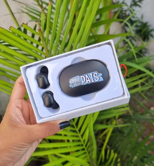 Fone de Ouvido Bluetooth Personalizado Dia dos Pais