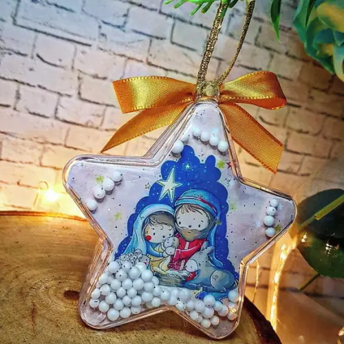 Estrela de Natal Personalizadas com Foto