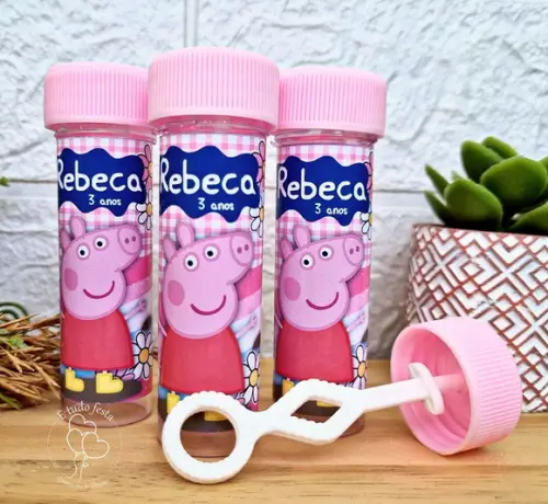 Frasco Bolinha de Sabão Personalizado 50ml P . e . P . P. a