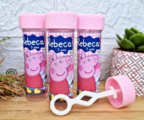 Frasco Bolinha de Sabão Personalizado 50ml P . e . P . P. a