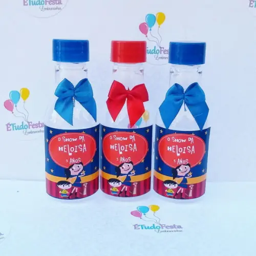Garrafinha Personalizada Show da Luna