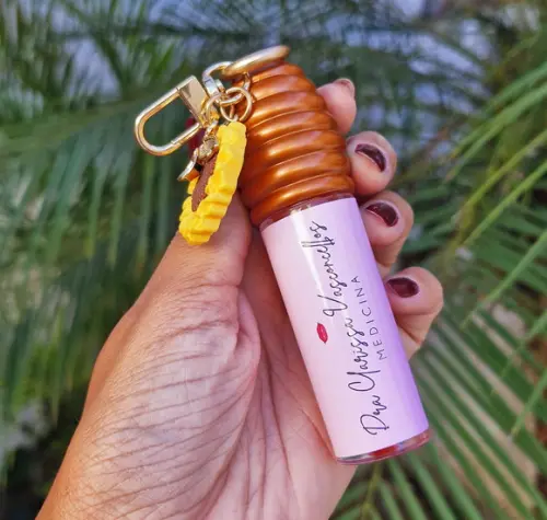 Gloss Chaveiro Lip Honey I Personalizado
