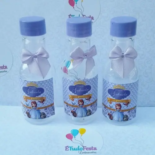 Garrafinha Personalizada Princesa Sofia