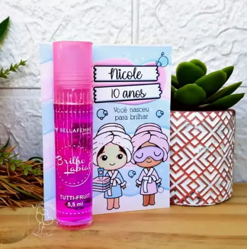 Gloss Roll On Labial Personalizado Hora do Spa
