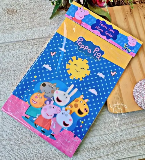 Jogo da Velha Personalizado P . e . P . P. a - 14 x 20 cm