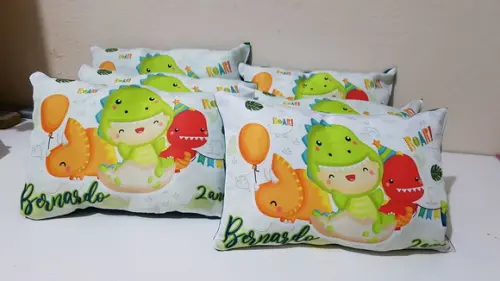 Kit Almofada Personalizada - Dinossauro Baby
