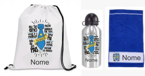 Kit Dia dos Pais Personalizado