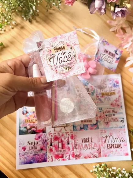 Kit Esmalte + Mascara - Dia da Mulher