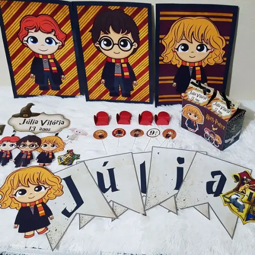 Kit Festa em Casa - Harry Potter