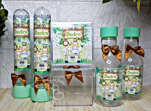 Kit Festa Infantil Safari 60 Peças