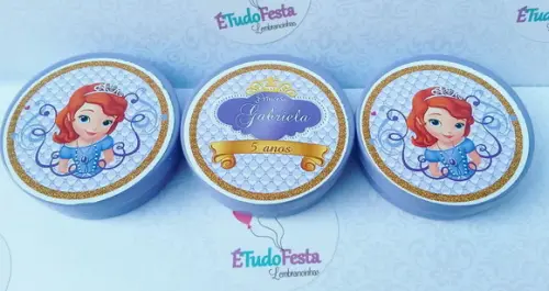 Kit Princesa Sofia 80 Peças