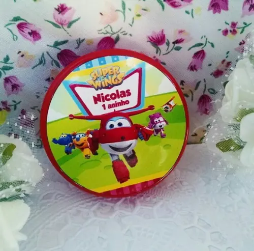Kit Super Wings Personalizado 40 Peças